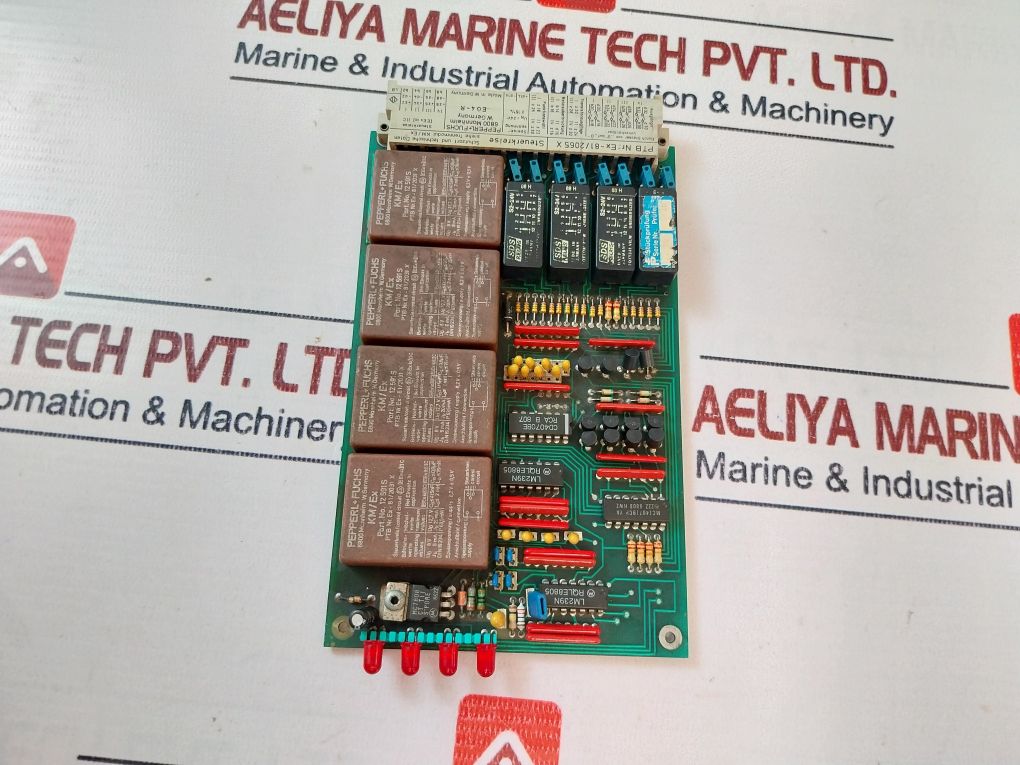 Pepperl+Fuchs Eg4-r Switch Amplifier Module Ex-81/2065X