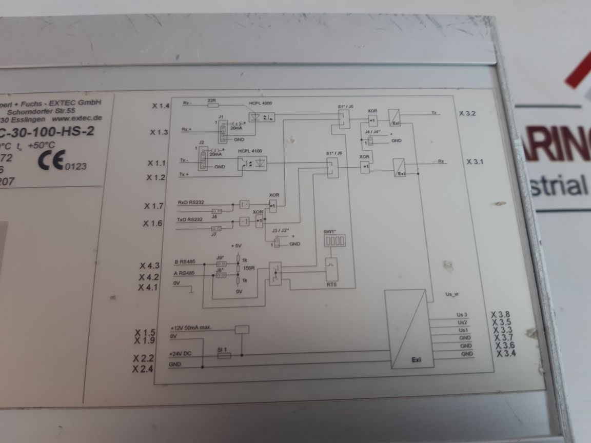 Pepperl+Fuchs Ent-dc-30-100-hs-2 Power Supply 520207