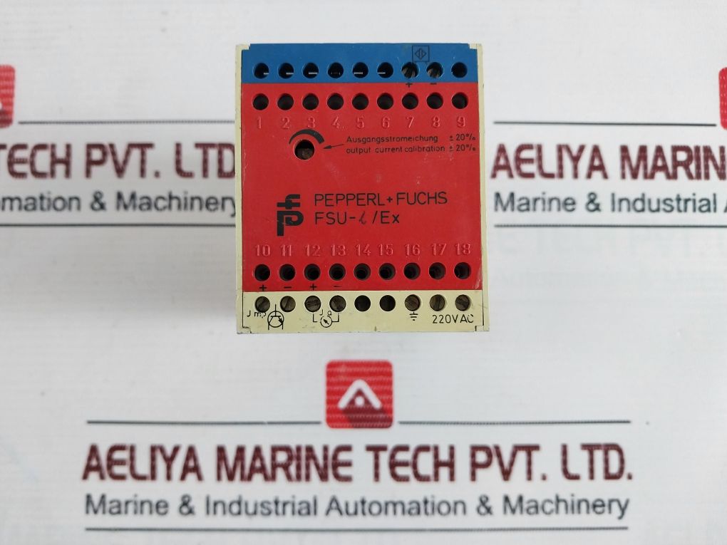 Pepperl + Fuchs Fsu- /Ex Controller