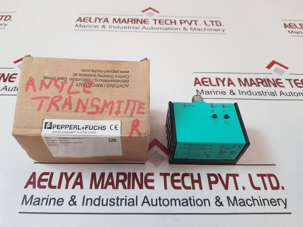 Pepperl+Fuchs Iny360D-f99-2I2E2-v17 Inclination Sensor
