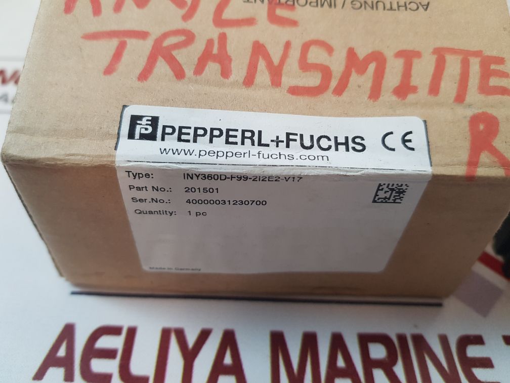 Pepperl+Fuchs Iny360D-f99-2I2E2-v17 Inclination Sensor
