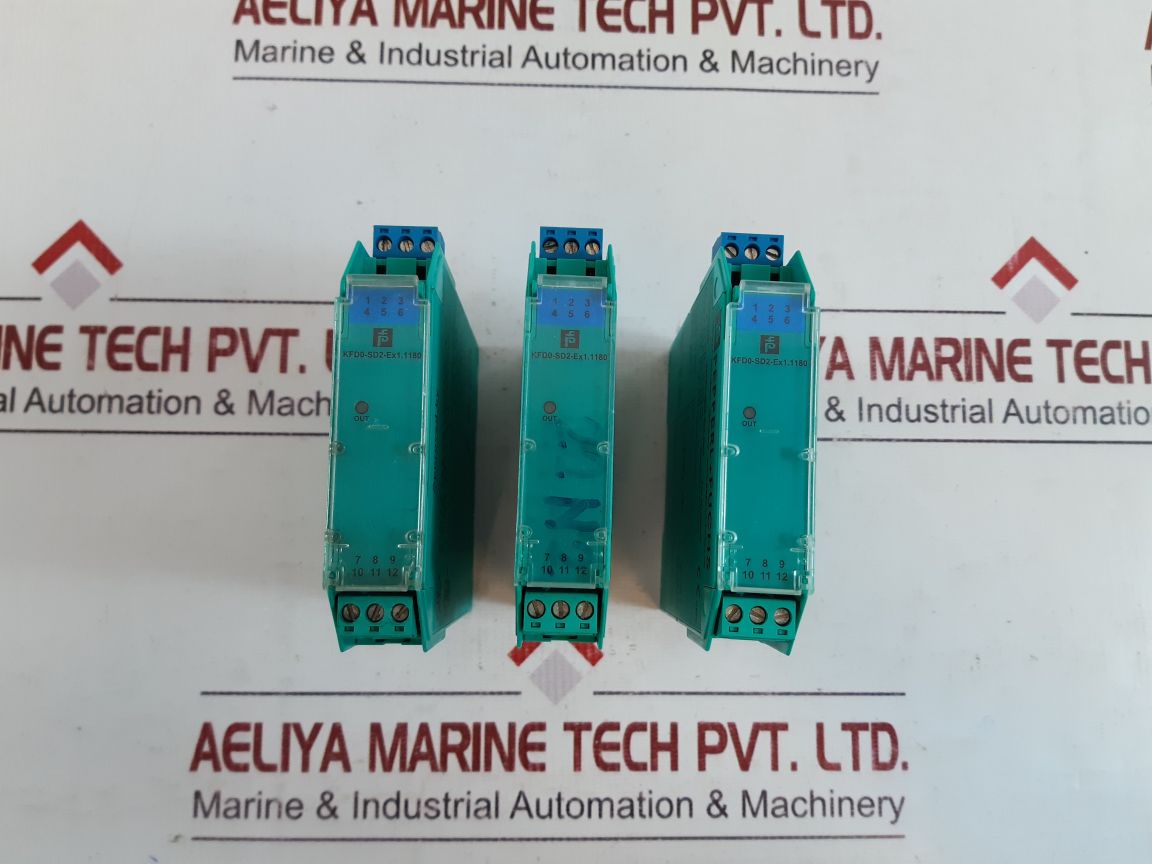 Pepperl+Fuchs K-system Kfd0-sd2-ex1.1180 Solenoid Driver
