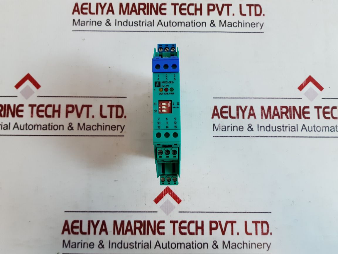 Pepperl+Fuchs K-system Kfd2-sr2-ex1.W Switch Amplifier