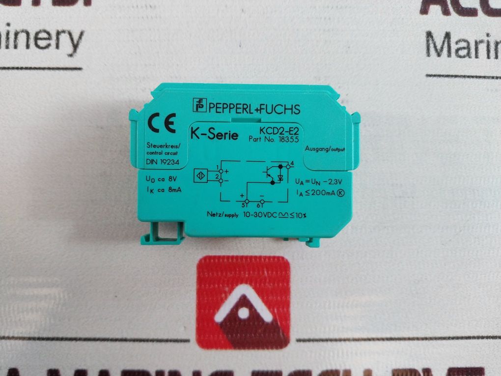 Pepperl+Fuchs Kcd2-e2 Output Interface Terminal/Sensor Power Amplifier 18355