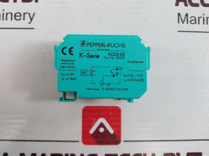 Pepperl+Fuchs Kcd2-e2 Output Interface Terminal/Sensor Power Amplifier 18355
