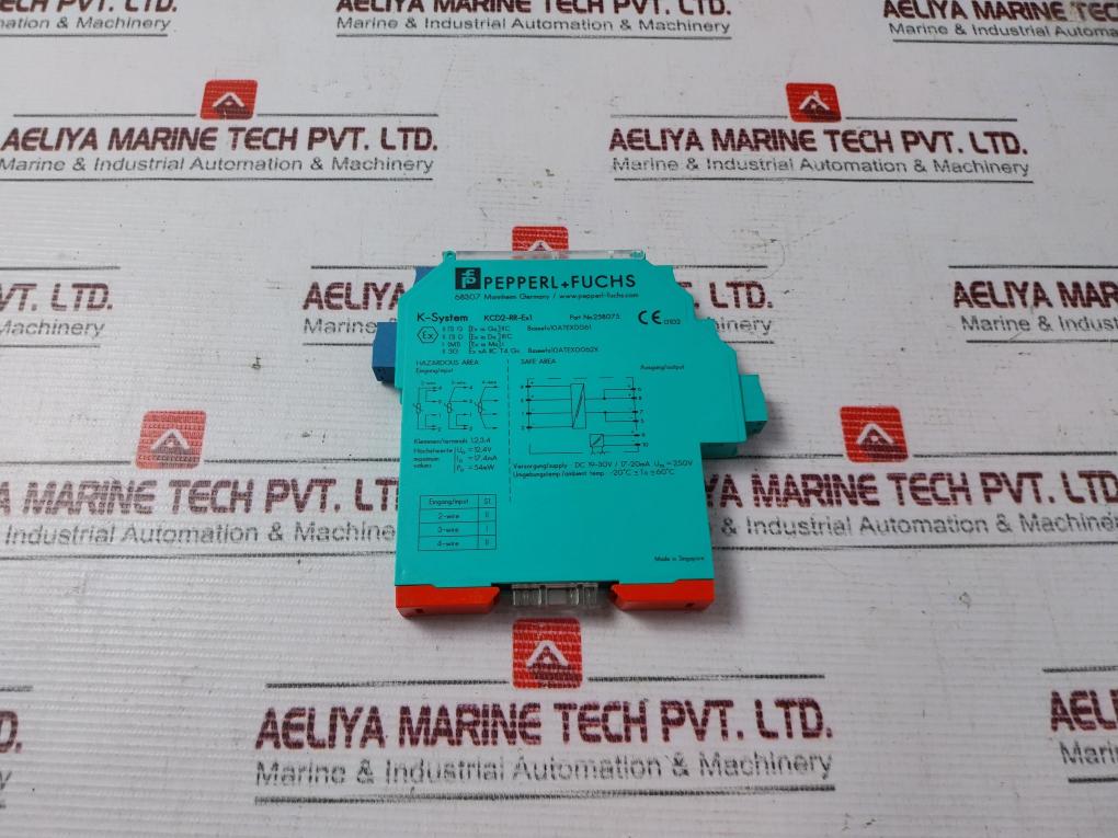Pepperl+Fuchs Kcd2-rr-ex1 Thermometer Resistance Repeater 258075
