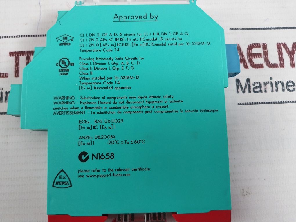 Pepperl+Fuchs Kcd2-sr-ex1.Lb Switch Amplifier 216712