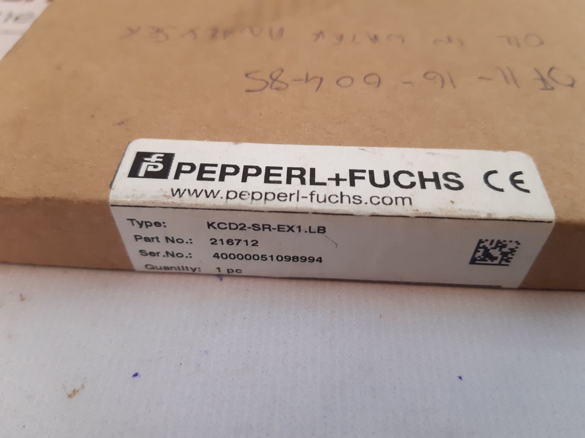 Pepperl+Fuchs Kcd2-sr-ex1.Lb Switch Amplifier 216712