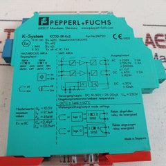 Pepperl+Fuchs Kcd2-sr-ex2 Switch Amplifier