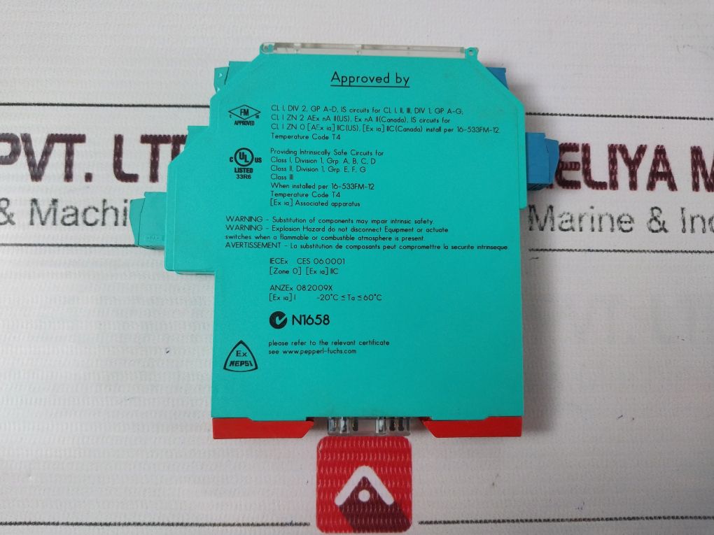 Pepperl+Fuchs Kcd2-stc-ex1 Safety Barrier 185535