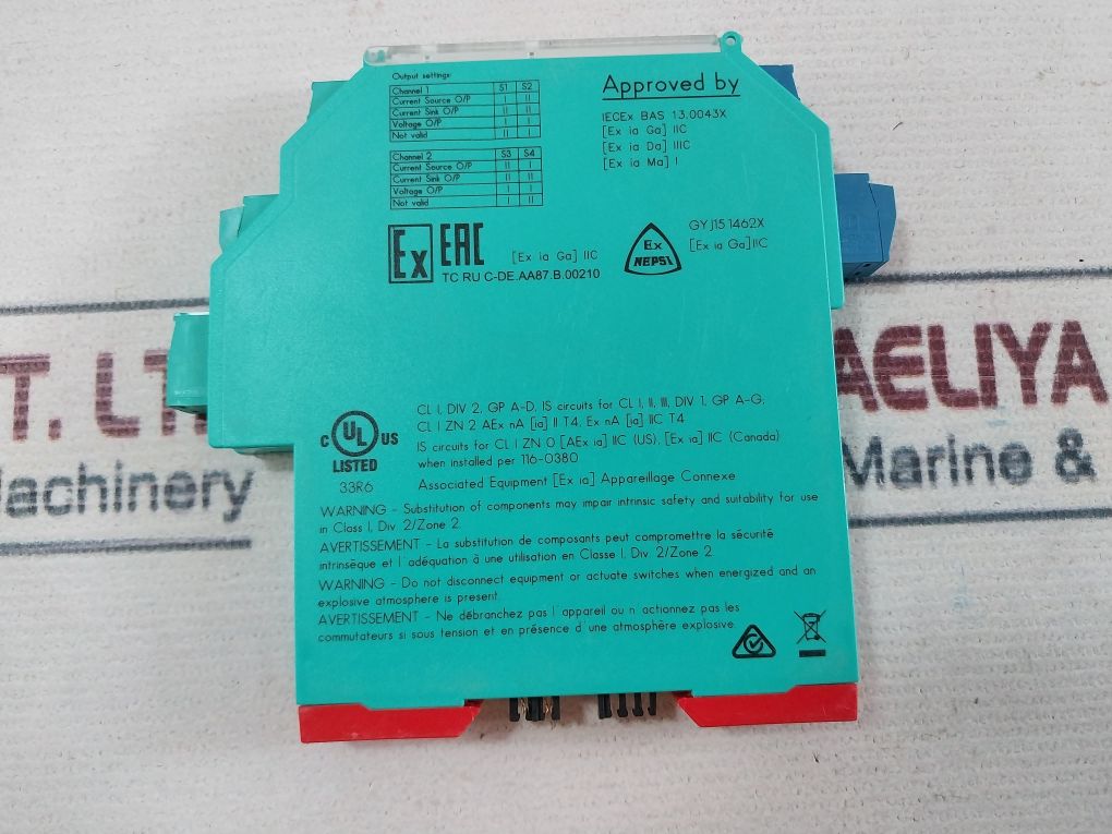 Pepperl+Fuchs Kcd2-stc-ex1.2O Smart Transmitter Power Supply