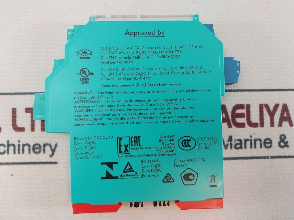 Pepperl+Fuchs K-system Safety Barrier Kcd2-stc-ex1, 316910