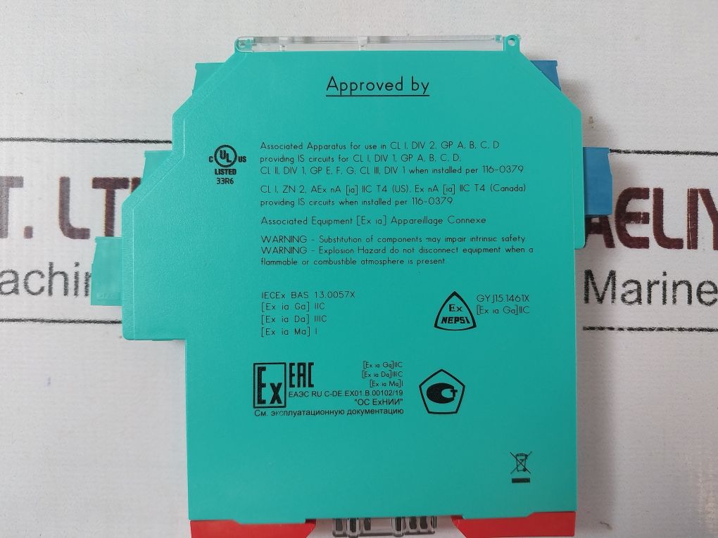 Pepperl+Fuchs Kcd2-ut2-ex1 Safety Barrier