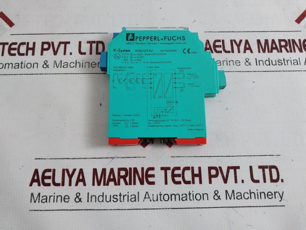 Pepperl+Fuchs Kcd2-ut2-ex1 Safety Barrier 225696