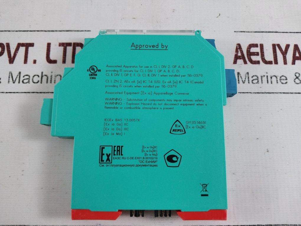 Pepperl+Fuchs Kcd2-ut2-ex1 Safety Barrier 225696