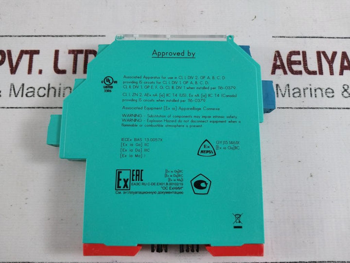 Pepperl+Fuchs Kcd2-ut2-ex1 Safety Barrier 225696