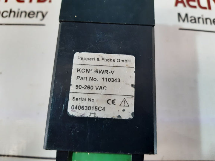 Pepperl+Fuchs Kcn1-6Wr-v Timer Counter