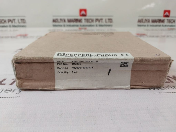 Pepperl+Fuchs Kfa6-sr2-ex1.W.Lb K-system Power Switch Amplifier 103375