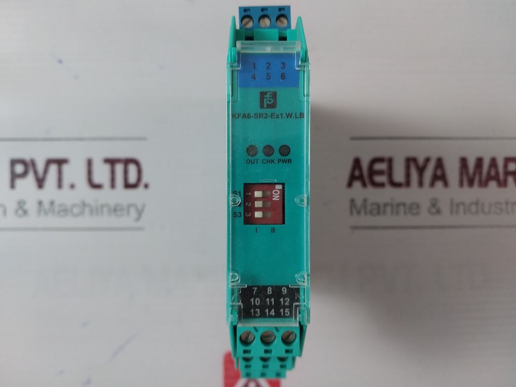 Pepperl+Fuchs Kfa6-sr2-ex1.W.Lb K-system Power Switch Amplifier 103375