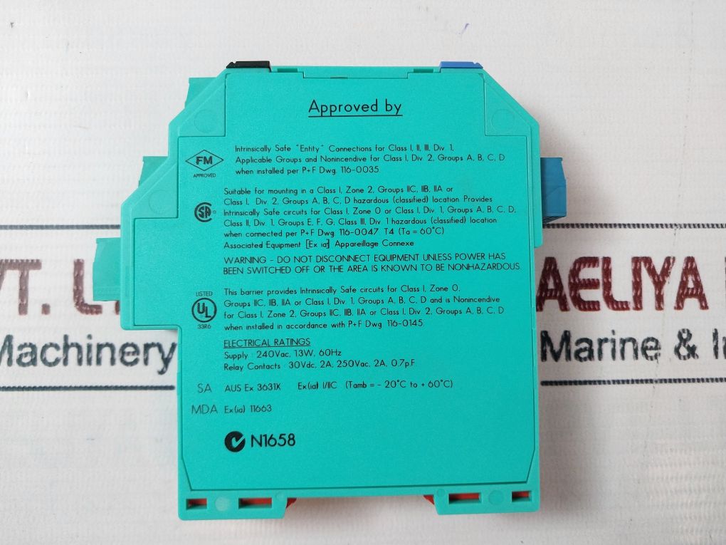 Pepperl+Fuchs Kfa6-sr2-ex1.W.Lb 500Va