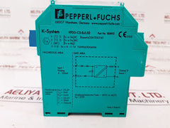 Pepperl+fuchs k-system kfd0-cs-ex1.52 isolated barrier