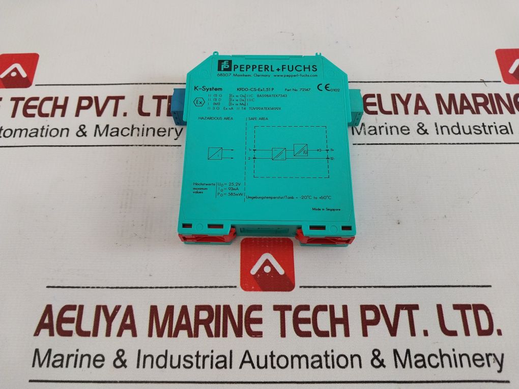 Pepperl+Fuchs Kfd0-cs-ex1.51P Isolated Barrier Current Driver 72147