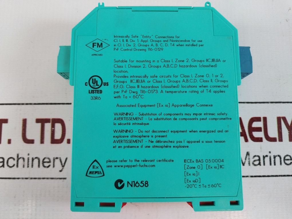 Pepperl+Fuchs Kfd0-cs-ex1.51P Isolated Barrier Current Driver 72147