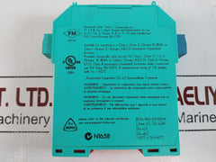 Pepperl+Fuchs Kfd0-cs-ex1.51P Isolated Barrier Current Driver 72147