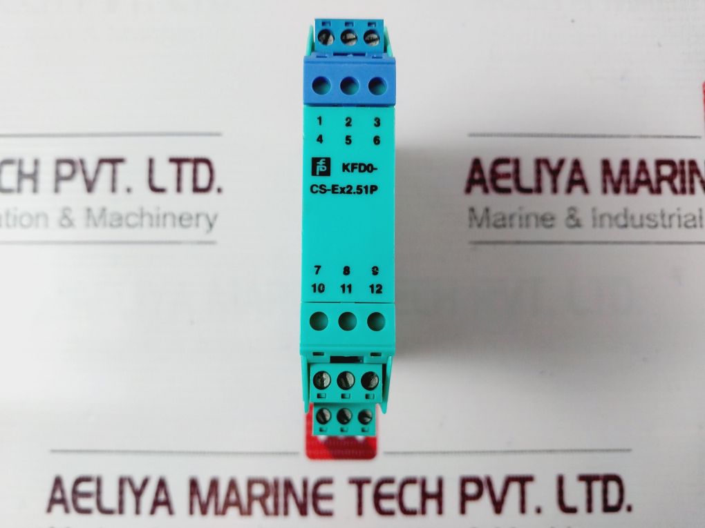 Pepperl Fuchs Kfd0-cs-ex2.51P Current / Driver Repeater