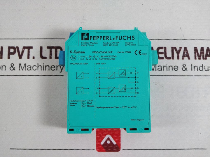 Pepperl+Fuchs Kfd0-cs-ex2.51P Repeater Driver