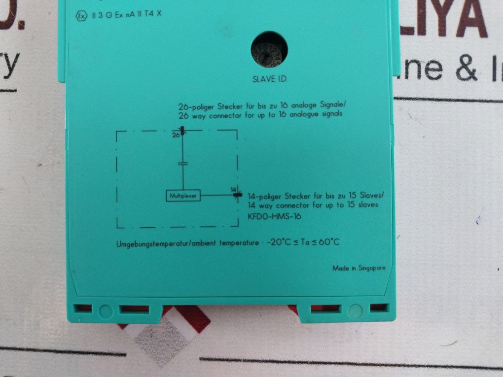 Pepperl+Fuchs Kfd0-hms-16 Multiplexer Slave 231291