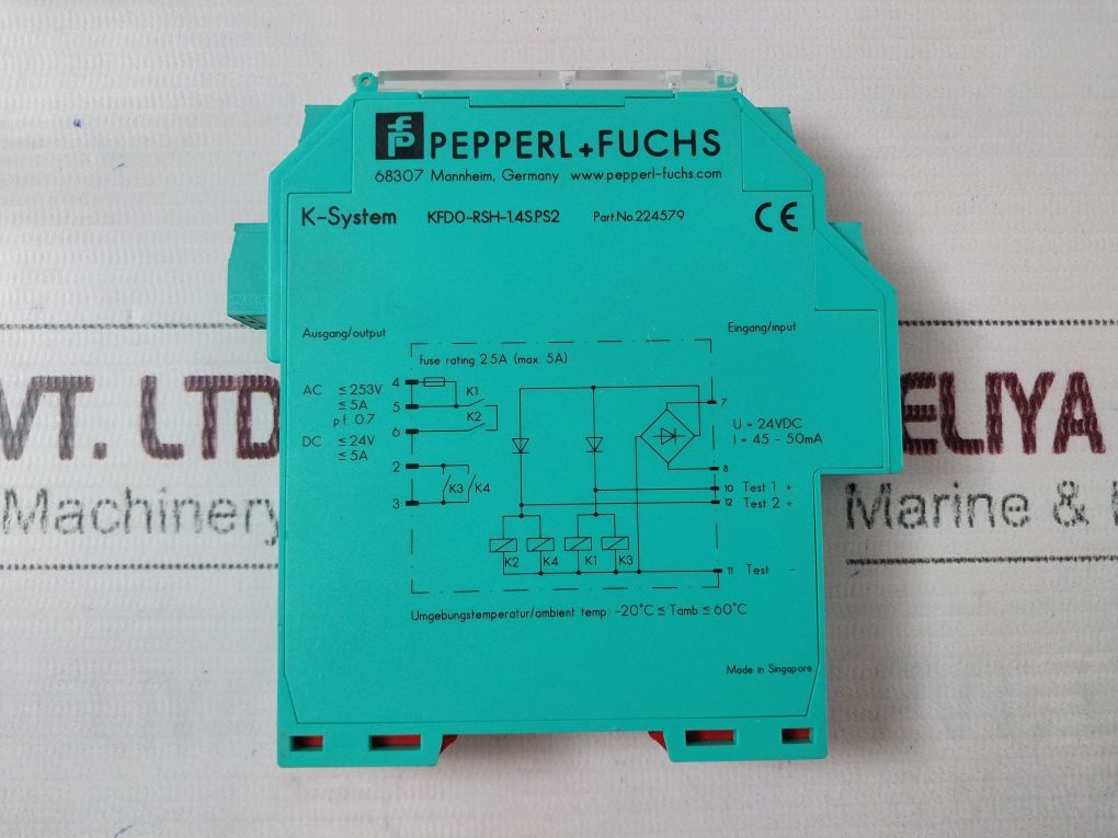 Pepperl+Fuchs Kfd0-rsh-1.4S.Ps2 24V