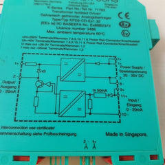 Pepperl+Fuchs Kfd2-cd-ex1.32 Transformer Isolated Driver 71763