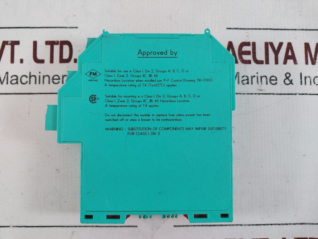 Pepperl+Fuchs Kfd2-eb2.R4A.B Redundant Power Feed Module 189784 