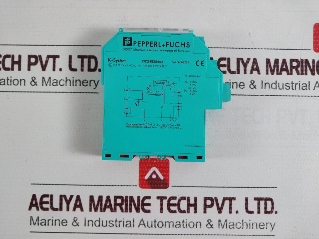 Pepperl+Fuchs Kfd2-eb2.R4A.B Redundant Power Feed Module