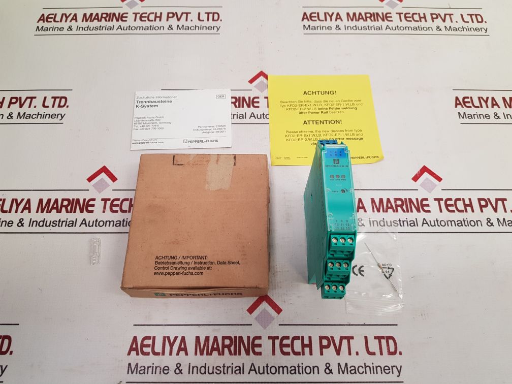 Pepperl+Fuchs Kfd2-er-ex1.W.Lb Safety Barrier
