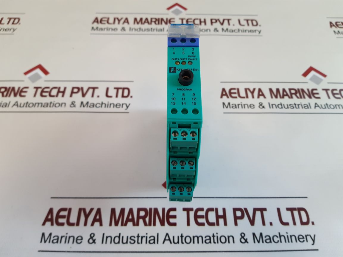 Pepperl+Fuchs Kfd2-gu-ex1 Temperature Trip Amplifier 111197