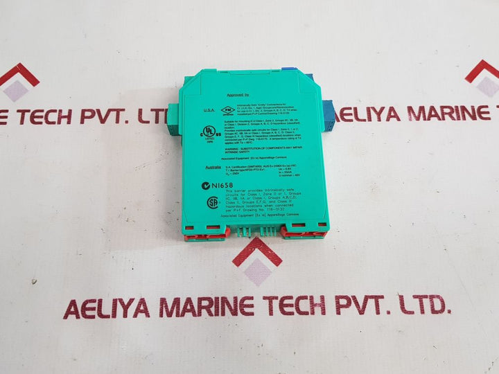 Pepperl+Fuchs K-system Kfd2-pt2-ex1-5 Potentiometer Amplifier  72023 60°C