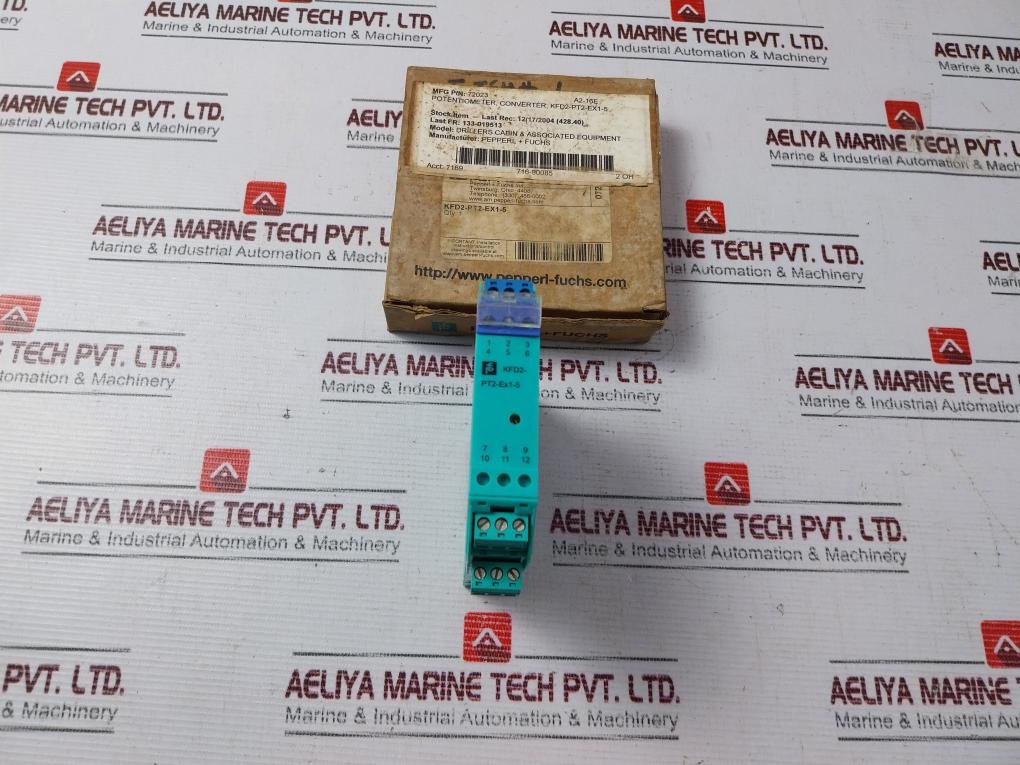 Pepperl+Fuchs Kfd2-pt2-ex1-5 Potentiometer Amplifier 72023