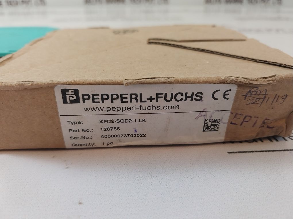 Pepperl+Fuchs Kfd2-scd2-1.Lk Smart Current Driver 126755