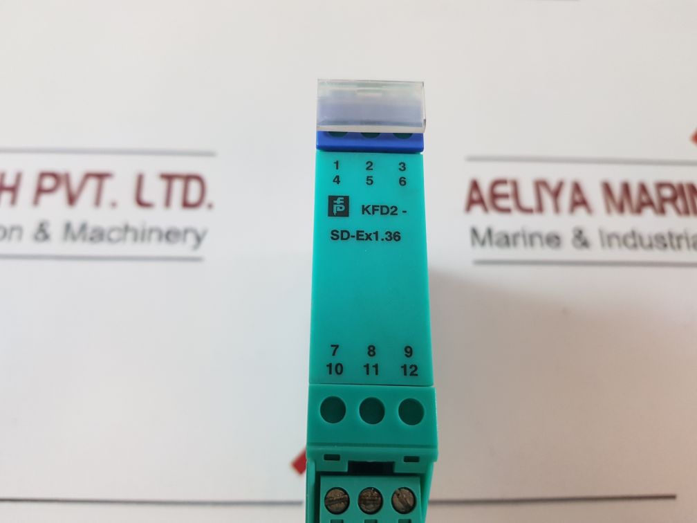 Pepperl+Fuchs Kfd2-sd-ex1.36 Intrinsically Safe Barrier
