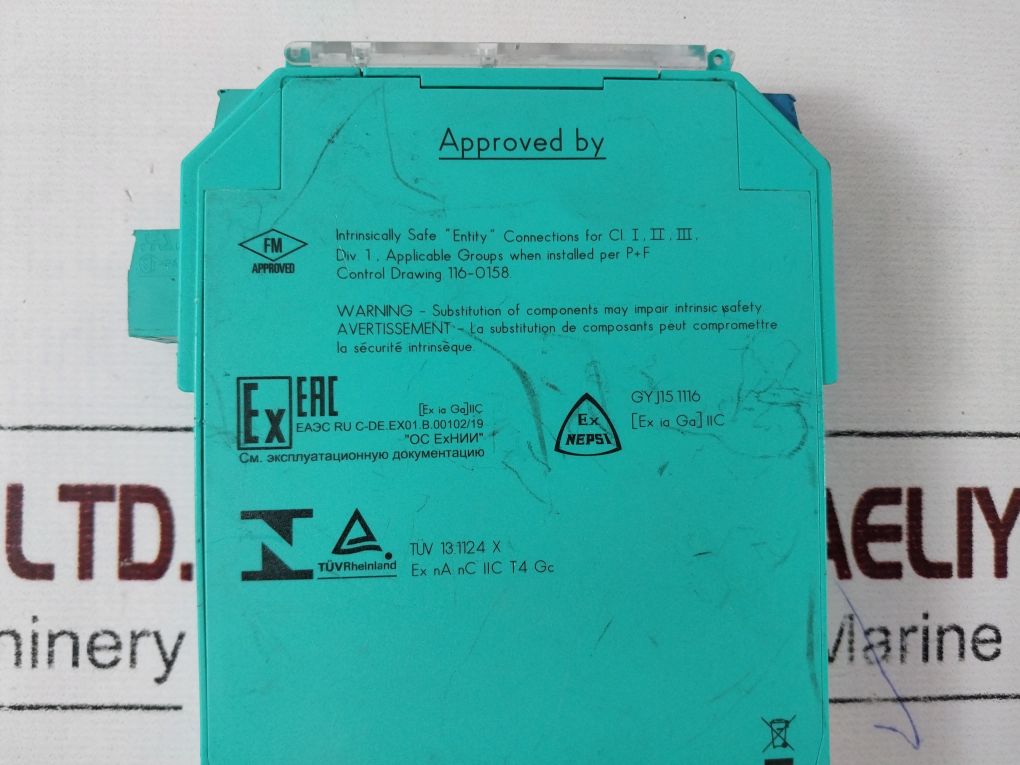 Pepperl+Fuchs Kfd2-sh-ex1.T.Op Separator Switching Amplifier 35845