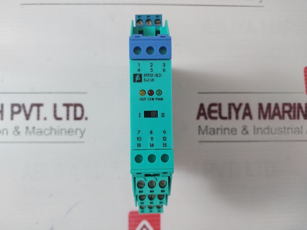 Pepperl+Fuchs Kfd2-sl2-ex1.Lk Solenoid Driver 1-channel Isolated Barrier 196356