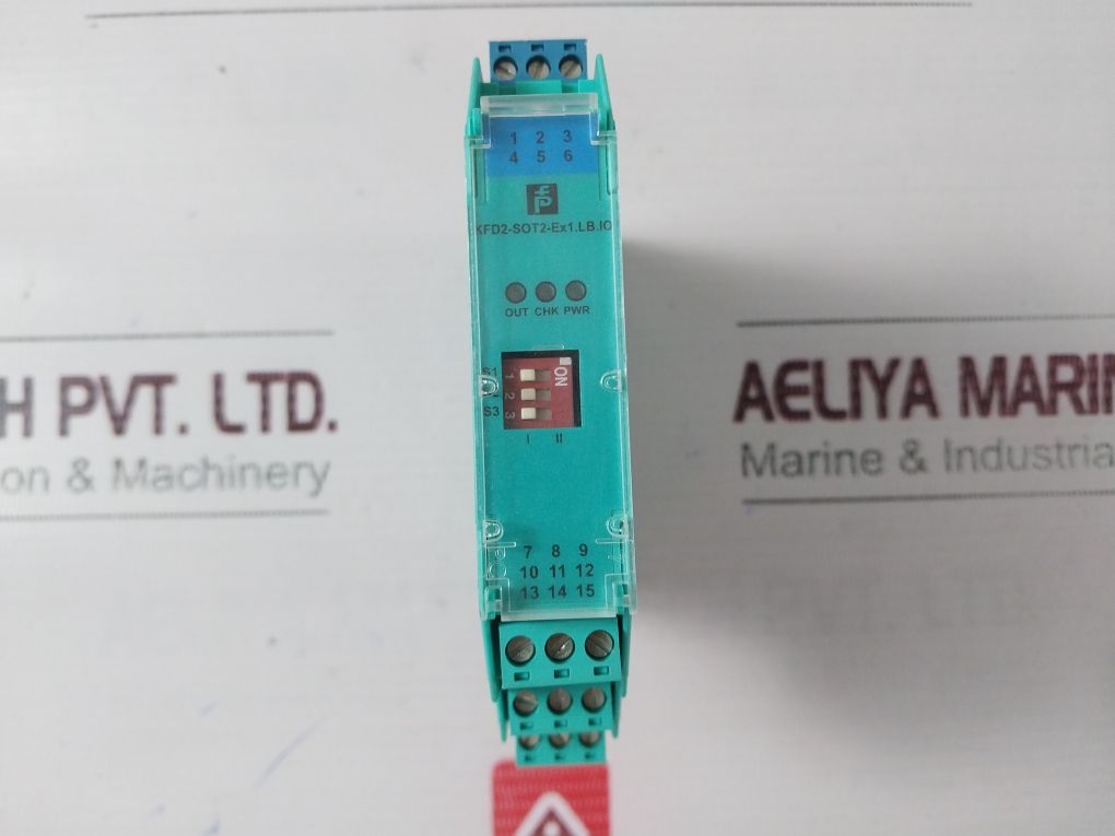 Pepperl+Fuchs Kd2-sot2-ex1.Lb.Io K-system Safety Barrier 181004