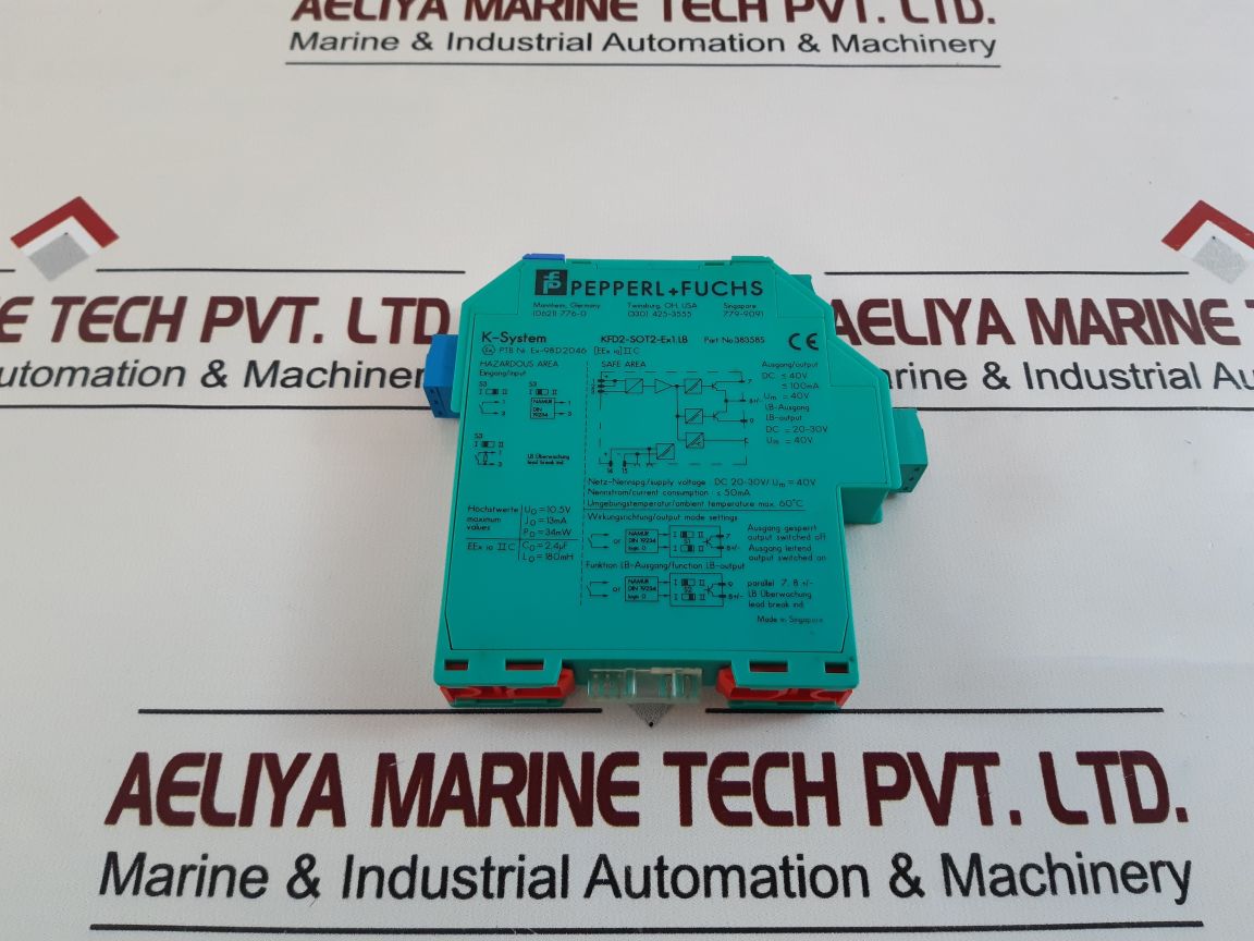 Pepperl+Fuchs Kfd2-sot2-ex1.Lb Isolated Barrier 38358S