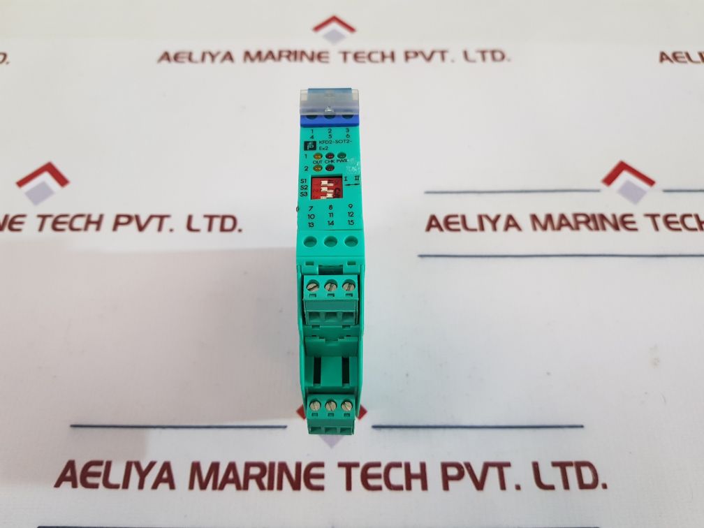 Pepperl+Fuchs K-system Kfd2-sot2-ex2 Switch Amplifier 3836Os