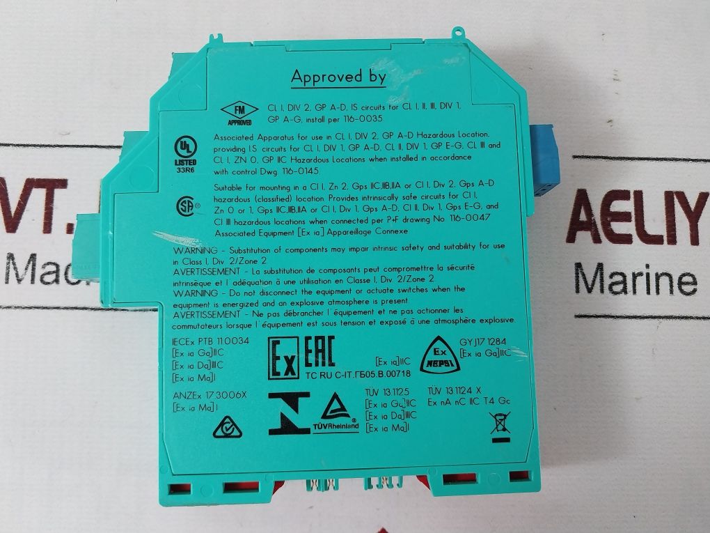 Pepperl+Fuchs Kfd2-sr2-ex1.W.Lb Switching Amplifier 132959 