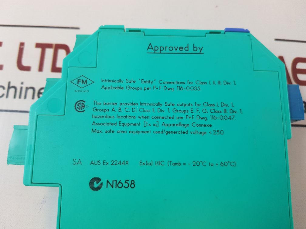 Pepperl+Fuchs Kfd2-sr2-ex1.W.Lb Switching Amplifier 132959