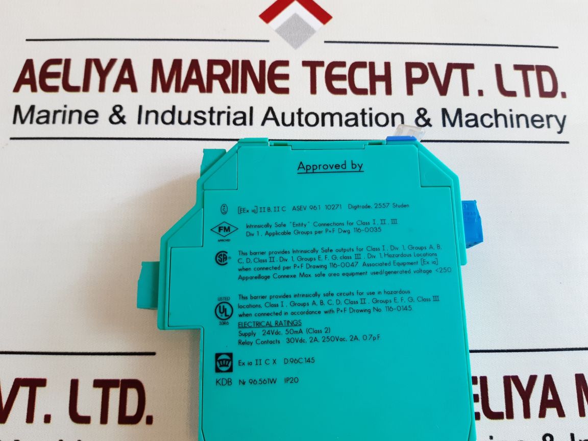 Pepperl+Fuchs Kfd2-sr2-ex1.W Isolated Switch Amplifier 37372S