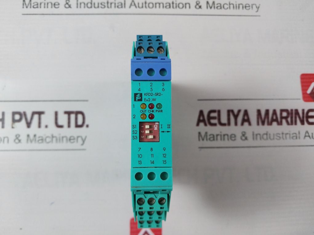 Pepperl & Fuchs Kfd2-sr2-ex2.W K-system Switch Amplifier Output Module 132960